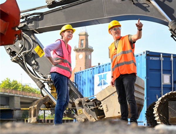 Baustellenführung: Hafen Dortmund
